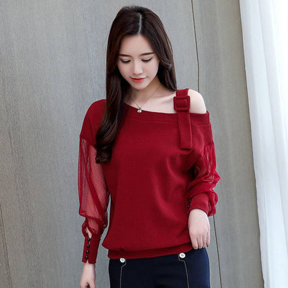 Autumn long sleeve shirt women - Xmaker