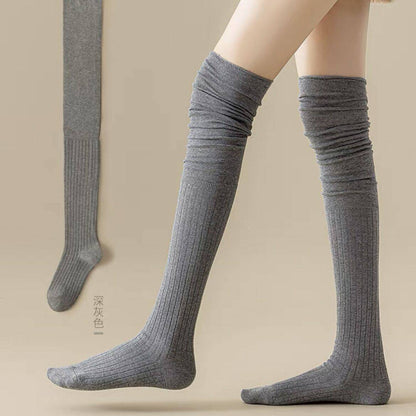 Bunching Knee Socks Winter Antislip-Xmaker