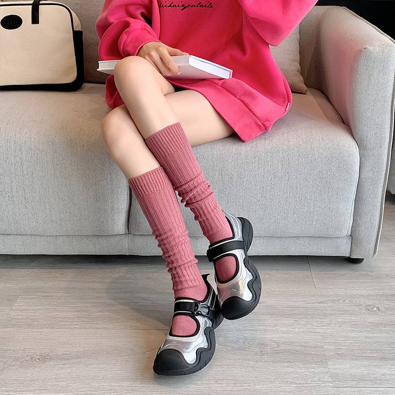 Personalized And Slim-looking Warm Knee Socks - Xmaker