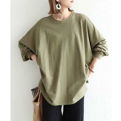 Women's Loose Mid-length Sweater - Xmaker