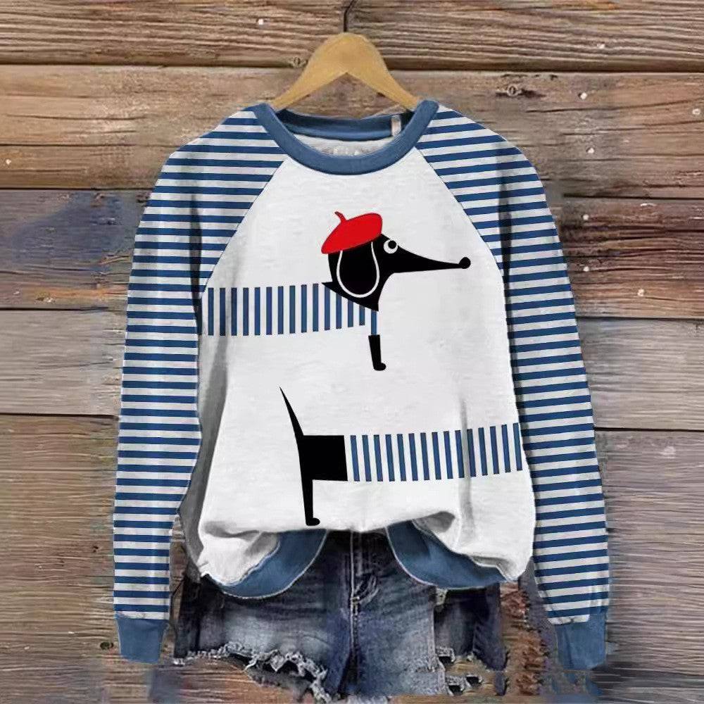 3D Animal Pattern Printed Shading Sweaters Women's Clothing - Xmaker