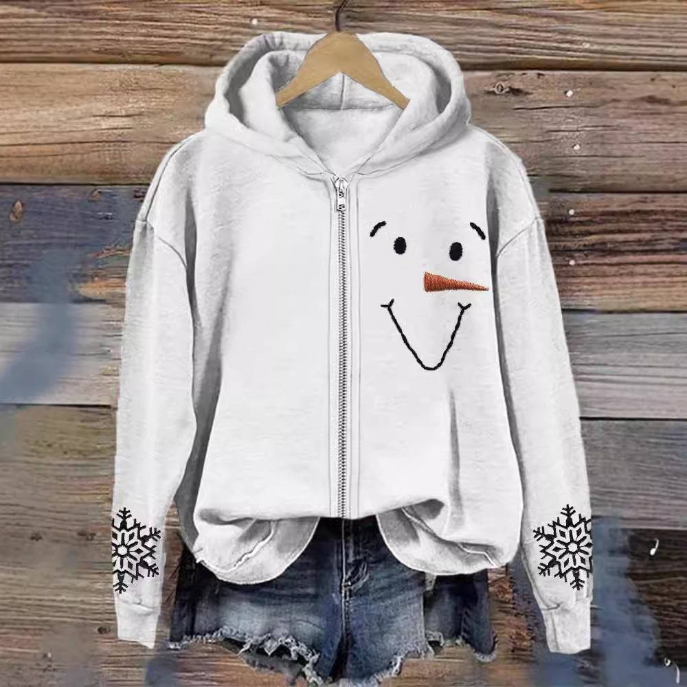 Zipper Hooded Sweatshirt Digital Printing - Xmaker