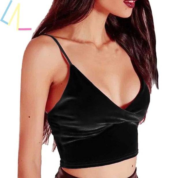 Top Summer Crop Tube Top Women Camis Shirt Tank Fitness - Xmaker