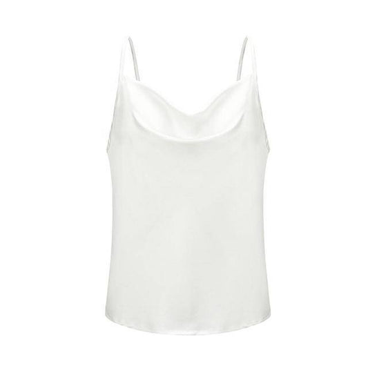 Basic Women Silk Satin Summer Camis Tanks - Xmaker